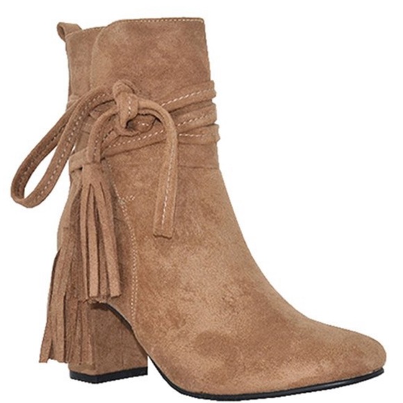 Shoes - WRAP TIE BOOTS